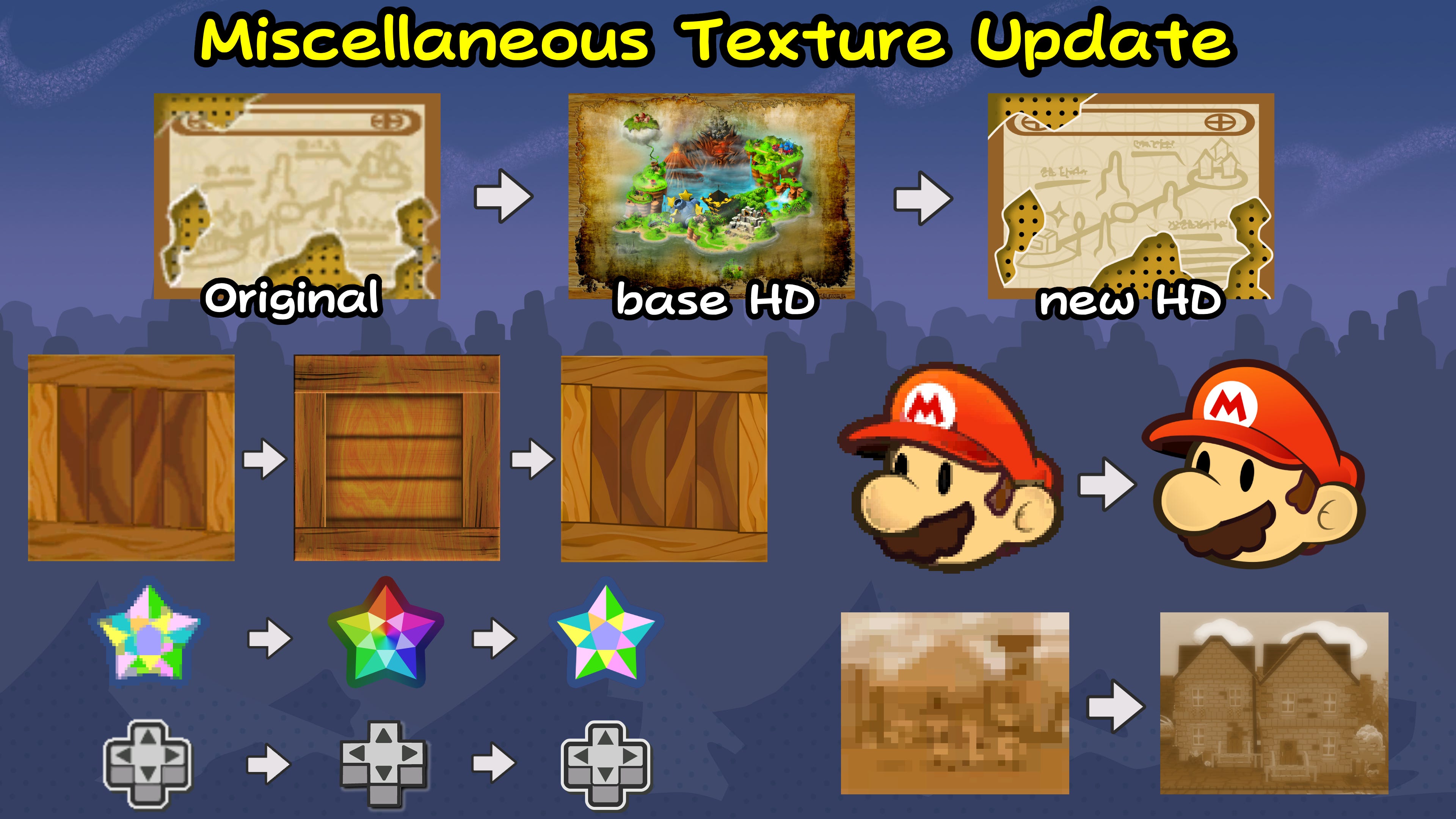 Paper Mario: TTYD HD textures by viola-kazooie